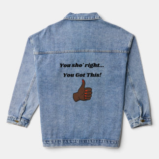 Veste En Jean La déclaration ultime de travers de regard