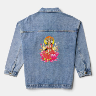 Veste En Jean La déesse hindou Gayatri Devi