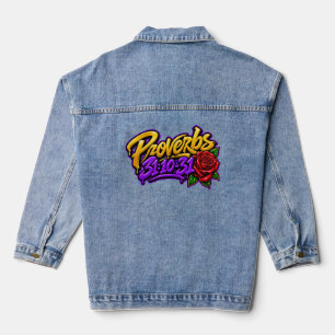 Veste En Jean La femme des Proverbes 31