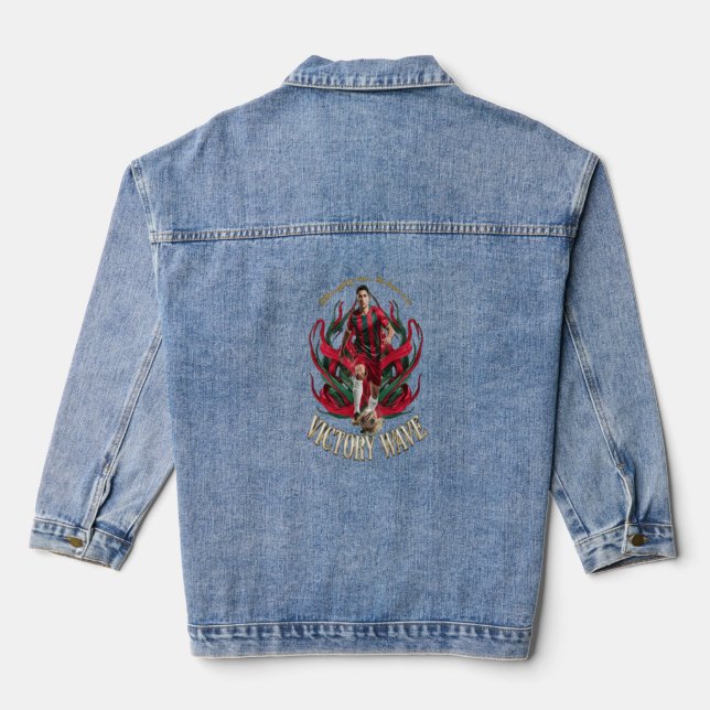 Veste En Jean La gloire commence ici (Verso)