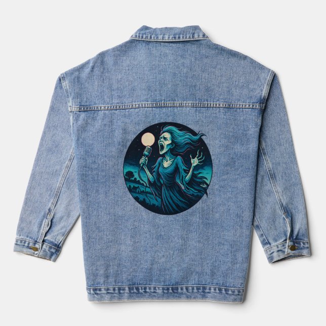 Veste En Jean La grêle du Banshee (Verso)