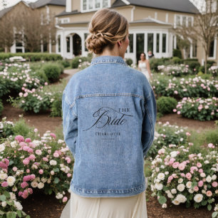 Veste En Jean La mariée, Moderne, Élégante,