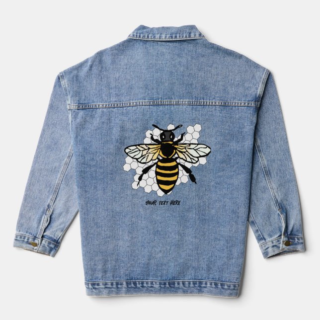 Veste En Jean L'abeille (Verso)