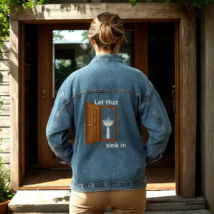 Veste En Jean Laisse-Le S'Entendre