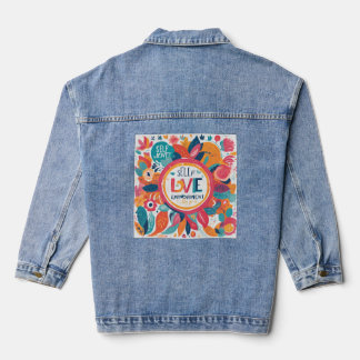 Veste En Jean L'amour et l'autonomisation