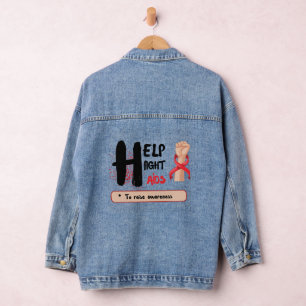 Veste En Jean L'autonomisation dans chaque point ,Journée pour a