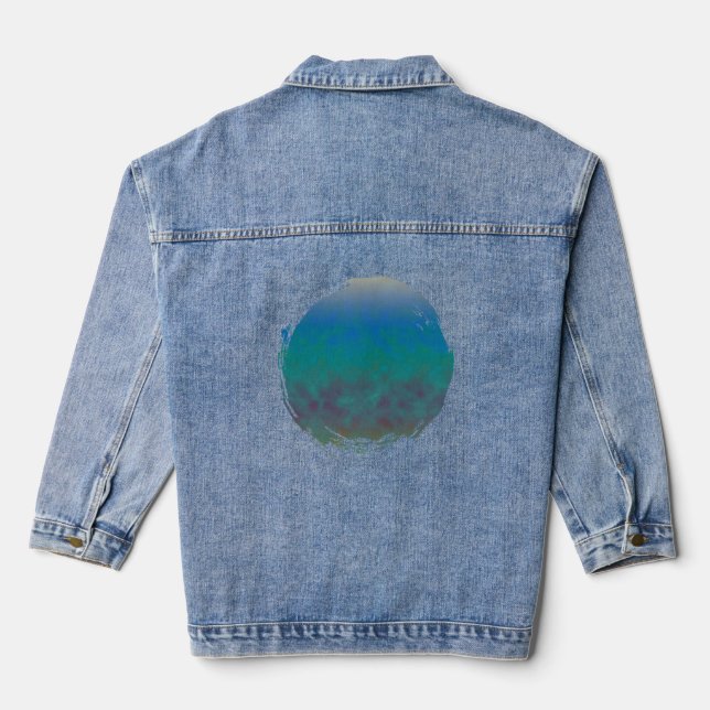 Veste En Jean Lavage Horizon (Verso)