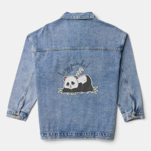 Veste En Jean Lazy Panda