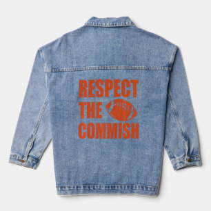 Veste En Jean Le Football Respecte Le Football Imaginaire Commun