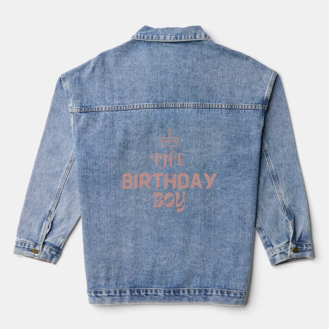 Veste En Jean Le garçon d'anniversaire (Verso)