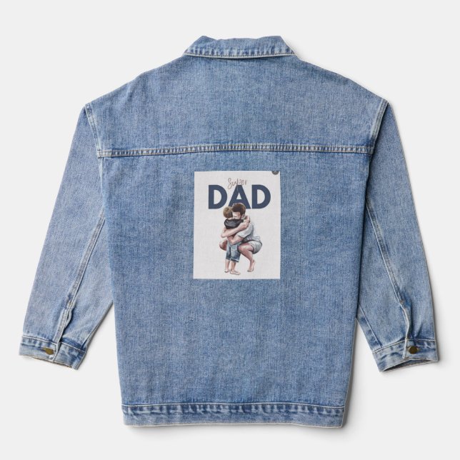 VESTE EN JEAN LE PÈRE ET SON DISIGN SPÉCIAL INDANIM JACKET (Verso)