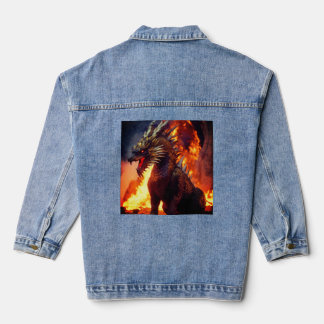 Veste En Jean Le souffle du dragon