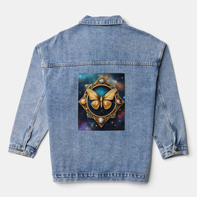 Veste En Jean "Le style flottant" (Verso)