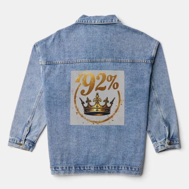 Veste En Jean Les 92 % (Verso)