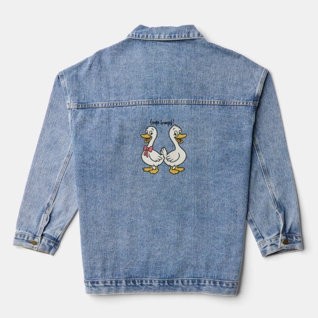 Veste En Jean Les bosses de l'oie (Verso)