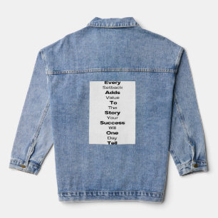 Veste En Jean Les femmes blanches citées #9