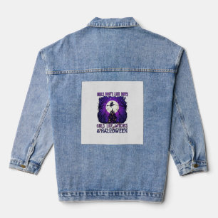 Veste En Jean Les Filles N'Aiment Pas Les Sorcières De Garçons H