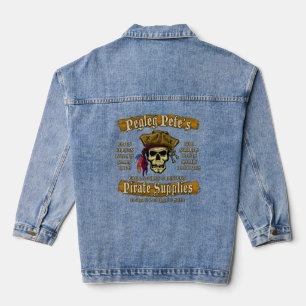Veste En Jean Les fournitures de pirate de Pegleg Pete