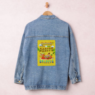 Veste En Jean Les Week-ends Sont Pour Bateau Dragon