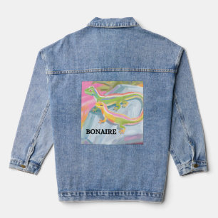 Veste En Jean lézards heureux de Bonaire