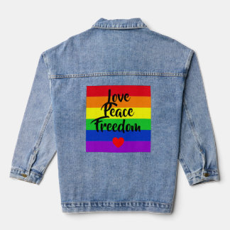 Veste En Jean #LGBT #love #pride #gay #lesbiennes #freedom #para