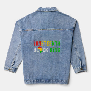 Veste En Jean Liberté afro-américaine Histoire noire 19 juin 4