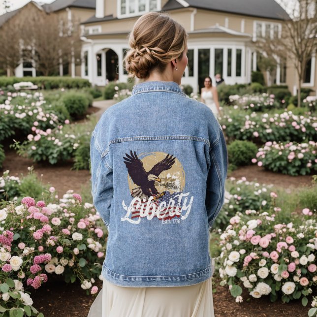 Veste en jean Liberty Eagle Flight (Mariage Retour)