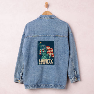 Veste En Jean Liberty & Glory : Le rêve américain"