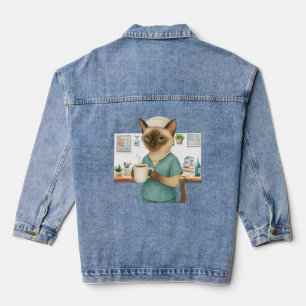 Veste En Jean L'infirmière a une interruption de service