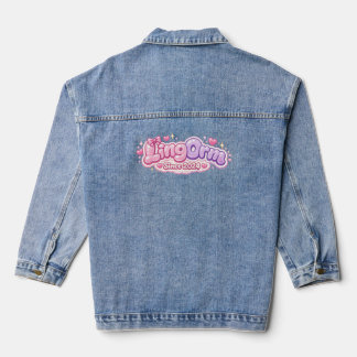 Veste En Jean LingOrm Depuis 2024 Lettres Bulles Kawaii – Thai G