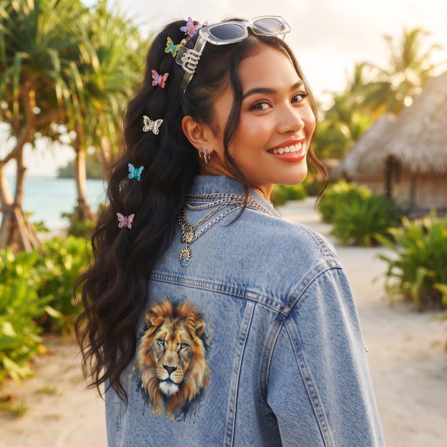 Veste En Jean Lion (Créateur téléchargé)