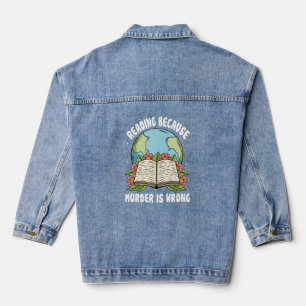 Veste En Jean Lire Parce Que Le Meurtre Est Mal