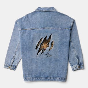 Veste En Jean Live Free Wildcat