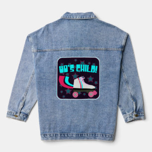 Veste En Jean Logo de skate Epic Flashback Total Eighties Enfant