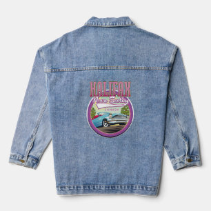 Veste En Jean Logo de voyage de Halifax Nouvelle-Écosse