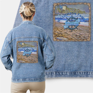 Veste En Jean Los Muertos Beach Family 786