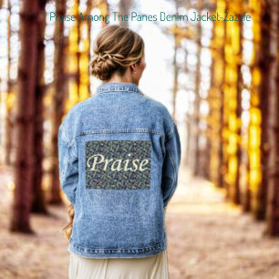 Veste En Jean Louange Parmi Les Panes