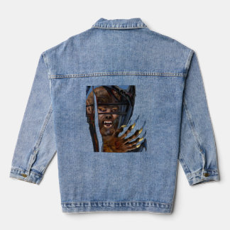 VESTE EN JEAN LOUP-GAROU DÉCHAÎNÉ