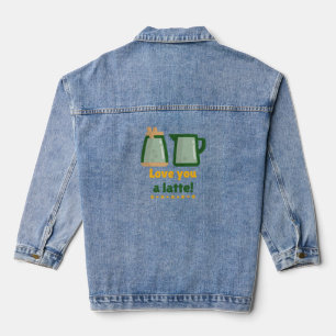 Veste En Jean Love you a latte - Denim Jacket