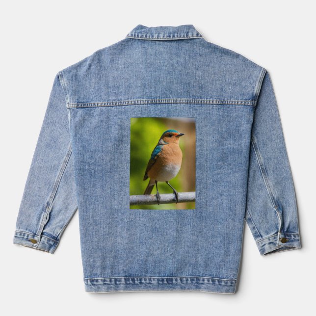 Veste En Jean Luh Fit Bird (Verso)