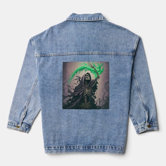 Veste En Jean Macabre Marionettes Tee Métal Mort (Verso)