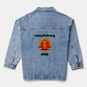 Veste En Jean Magdeburg, DDR, Magdeburg, Allemagne (Ossi)