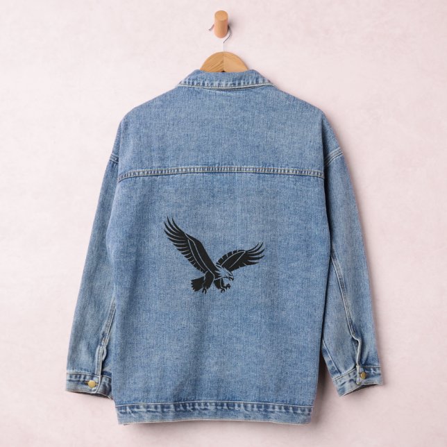 Veste En Jean Majestic Eagle Denim JacketDenim Jacket (Hangar)