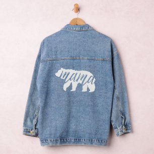 Veste En Jean Mama Bear   Famille correspondante
