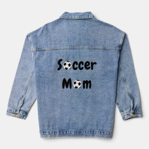 Veste En Jean Maman de football