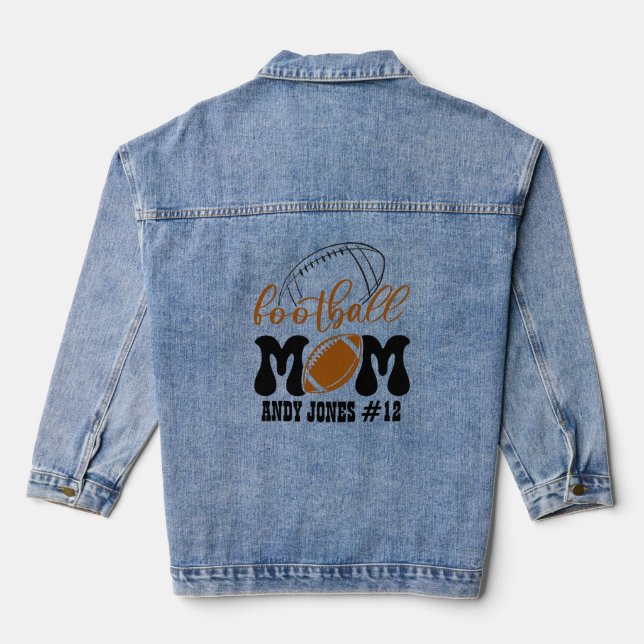 Veste En Jean Maman de footballeur (Verso)