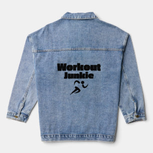 Veste En Jean Manches courtes Junkie Jersey