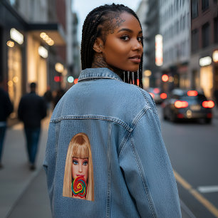 Veste En Jean Manteau barb en denim
