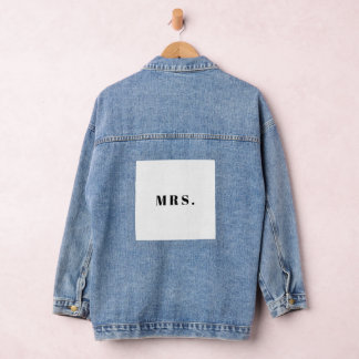 Veste En Jean Manteau de mariée en jean