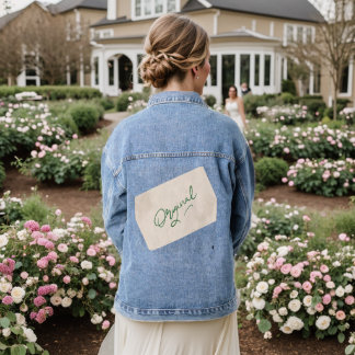 Veste En Jean Manteau en denim pour femmes Original 1 (Veste en